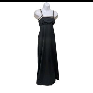 Vintage Babydoll Coquette Maxi Dress 9/10 9 10 Whimsigoth 90s Y2K Gothic